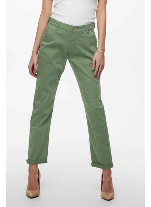 Pantalon chino albastru JACQUELINE DE YONG femeie