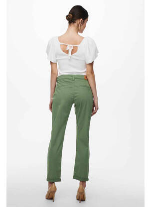 Pantalon chino albastru JACQUELINE DE YONG femeie