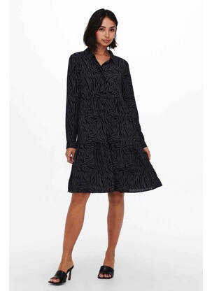 Rochie scurtă negru JACQUELINE DE YONG femeie