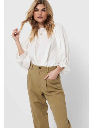 Pantalon drept maro ONLY femeie