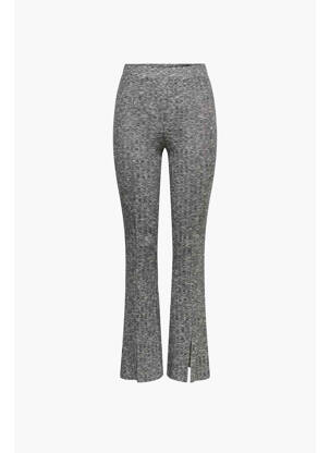 Pantalon evazat gri JACQUELINE DE YONG femeie