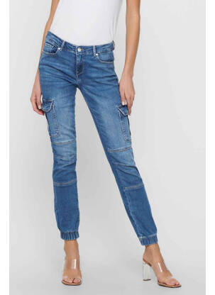 Blugi skinny albastru ONLY femeie