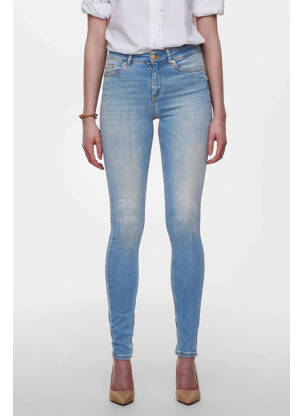 Blugi skinny albastru ONLY femeie