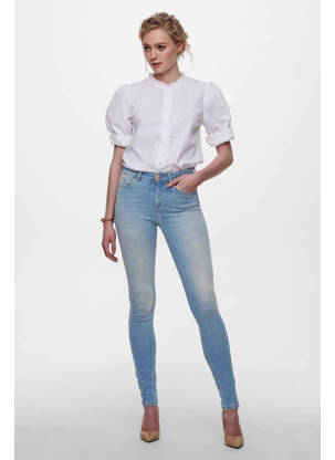 Blugi skinny albastru ONLY femeie