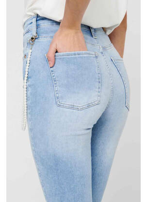 Blugi skinny albastru ONLY femeie