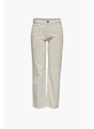 Pantalon drept bej JACQUELINE DE YONG femme