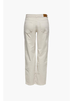Pantalon drept bej JACQUELINE DE YONG femeie