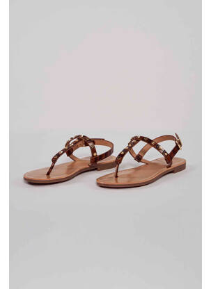 Sandale/pantofi decupați maro ONLY femme