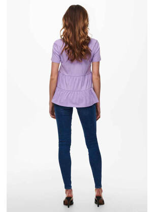 Tricou violet JACQUELINE DE YONG femeie