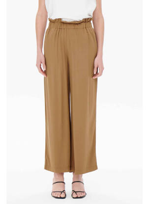 Pantalon evazat maro ONLY femeie