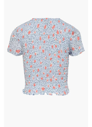 Tricou albastru ONLY fată
