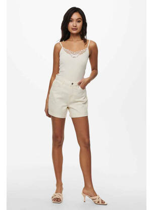 Șort bej ONLY femeie