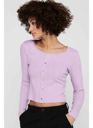 Tricou violet ONLY femeie