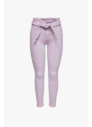 Pantalon slim violet ONLY femeie