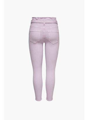 Pantalon slim violet ONLY femeie