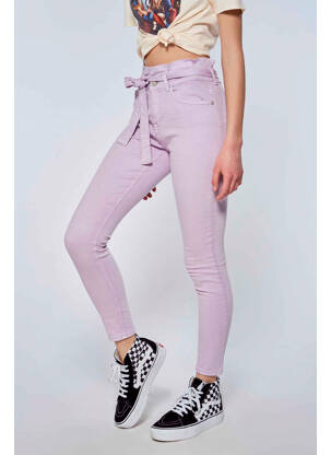 Pantalon slim violet ONLY femeie