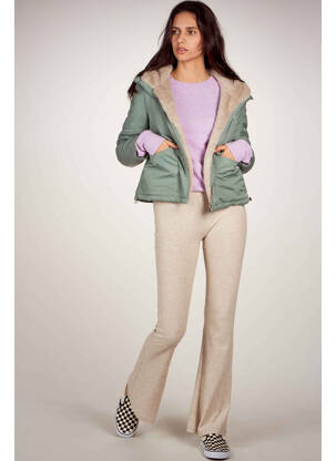 Pantalon evazat maro ONLY femeie