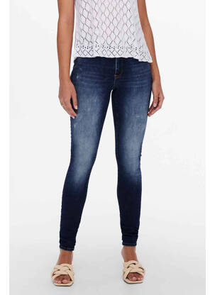 Blugi skinny albastru ONLY femeie