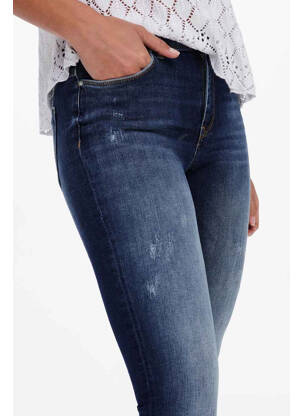 Blugi skinny albastru ONLY femeie