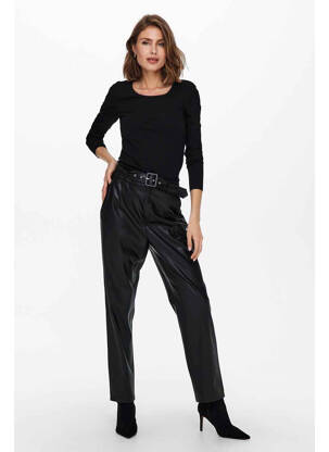 Pantalon drept negru ONLY femeie