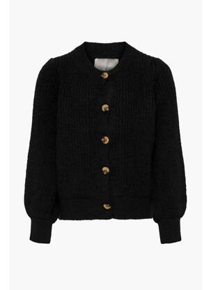 Vestă cu mâneci lungi negru ONLY fată