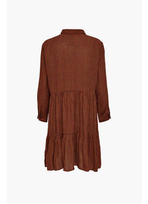 Rochie scurtă maro JACQUELINE DE YONG femeie