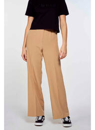 Pantalon evazat maro ONLY femeie