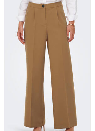 Pantalon evazat maro ONLY femeie