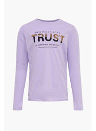 Tricou violet ONLY fată