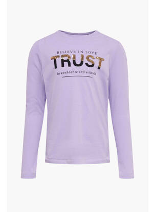Tricou violet ONLY fată