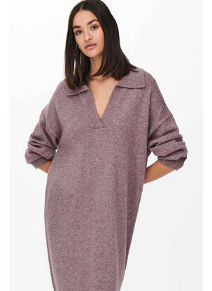 Rochie scurtă roz JACQUELINE DE YONG femeie