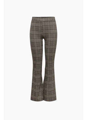 Pantalon evazat gri JACQUELINE DE YONG femeie