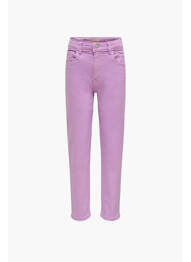 Blugi cu croială slim violet ONLY fată