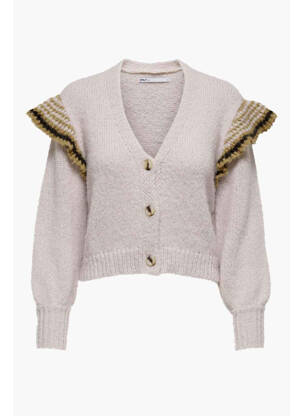 Vestă cu mâneci lungi bej ONLY femeie