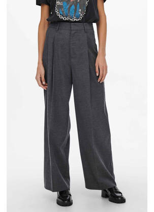 Pantalon evazat gri ONLY femeie