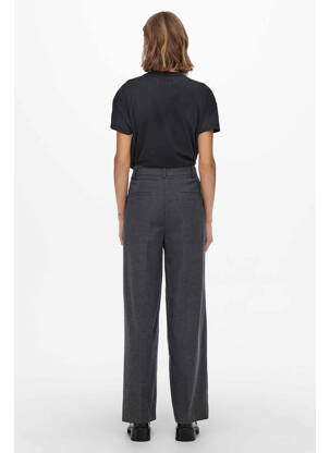 Pantalon evazat gri ONLY femeie
