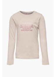 Tricou bej ONLY fată