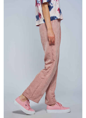 Pantalon evazat roz JACQUELINE DE YONG femeie