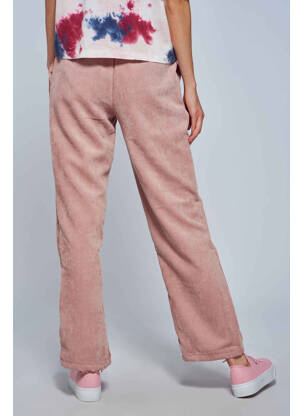 Pantalon evazat roz JACQUELINE DE YONG femeie