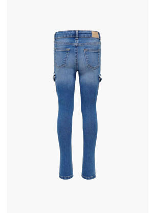 Blugi cu croială slim albastru ONLY fată