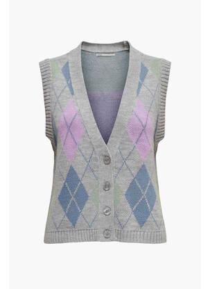 Vestă fără mâneci gri ONLY femeie