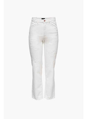 Blugi cu croială dreaptă bej ONLY femeie