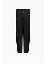 Blugi croială mom negru ONLY femeie