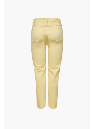 Blugi cu croială slim galben ONLY femeie