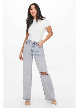 Blugi cu croială largă albastru ONLY femeie