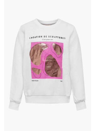 Hanorac alb ONLY fată