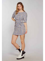 Rochie scurtă albastru ONLY femme
