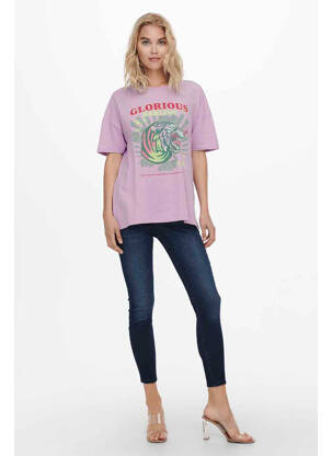 Tricou violet ONLY femeie