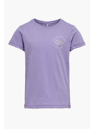 Tricou violet ONLY fată