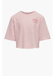 Tricou roz ONLY fille